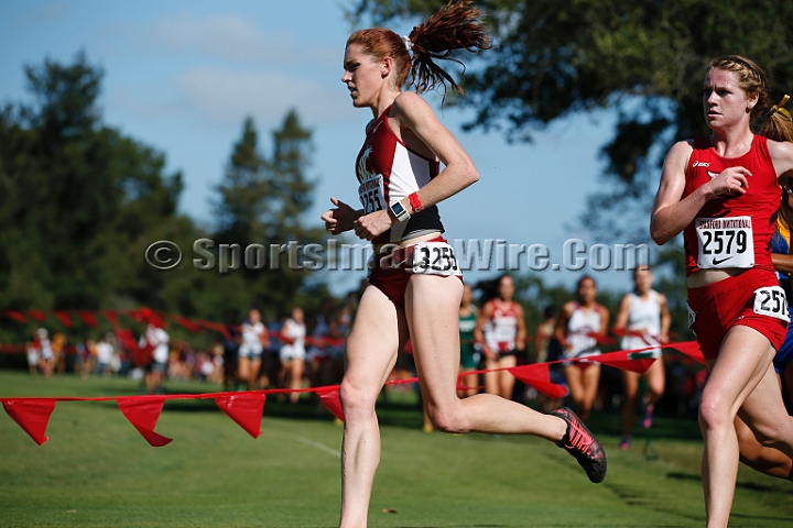 2014StanfordCollWomen-147.JPG - College race at the 2014 Stanford Cross Country Invitational, September 27, Stanford Golf Course, Stanford, California.